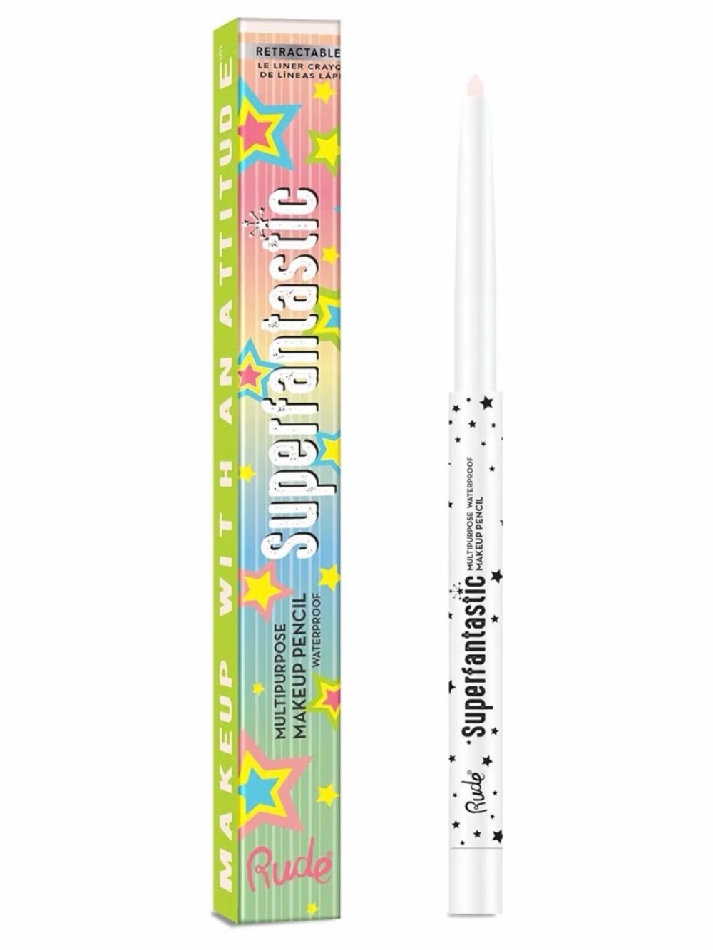 New RUDE Superfantastic Superpearl Multipurpose Makeup Creamy Waterproof Pencil